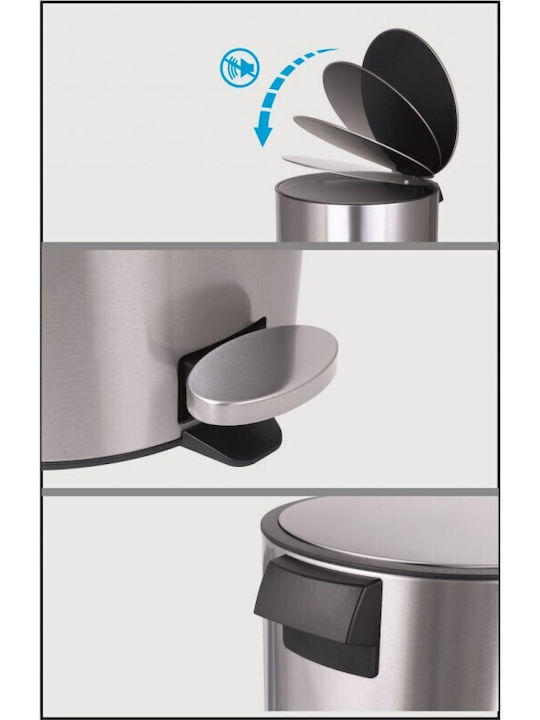 Inter Ceramic Ceramică Perie de toaletă 5lt Alb