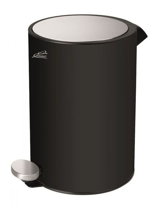 Inter Ceramic Kunststoff Badezimmer Mülleimer 5Es Schwarz