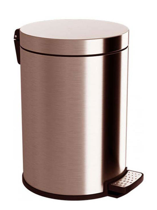 Verdi Inox Καλαθάκι Μπάνιου Ροζ