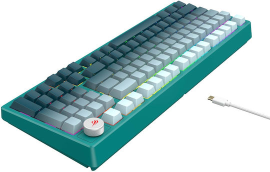Havit KB899L Gaming Mechanical Keyboard with RGB Lighting (English US) Green