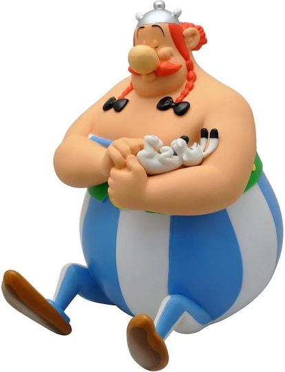 Plastoy Obelix And Idefix Детски Копилка Пластмасов Син 17см