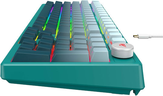 Havit KB899L Gaming Mechanical Keyboard with RGB Lighting (English US) Green