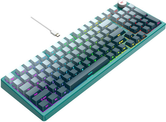 Havit KB899L Gaming Mechanical Keyboard with RGB Lighting (English US) Green