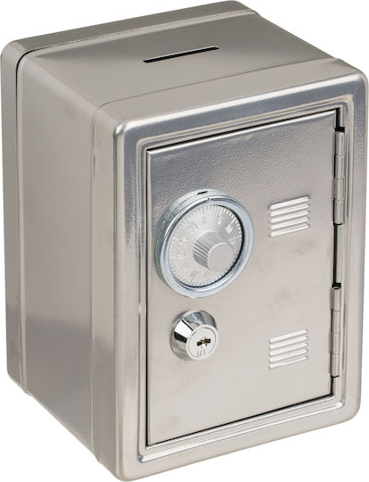 Money Box Metal 16x11.5x10cm (Various Colors)