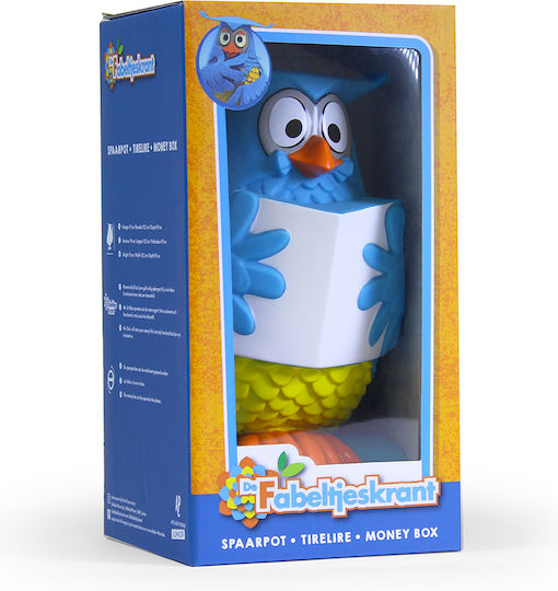 AP Kinder Spardose Plastik Bunt 10x19cm