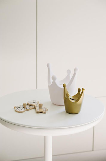 AP Spardose Plastik Gold 15x13.5cm