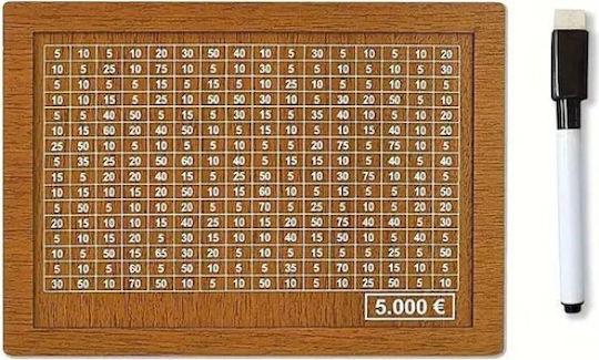 Kakeibo Box Japanische Holz Retro Sparschwein Spardose 5000€ Braun