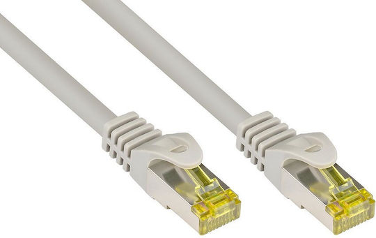 Good Connections S/FTP Cat.7 (10Gbps) Καλώδιο Δικτύου Ethernet 1m Γκρι