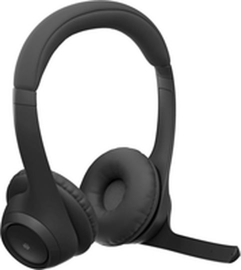 Logitech Zone 305 Безжични На ушите Мултимедийни слушалки с микрофон и връзка Bluetooth / USB-C в Черен цвят