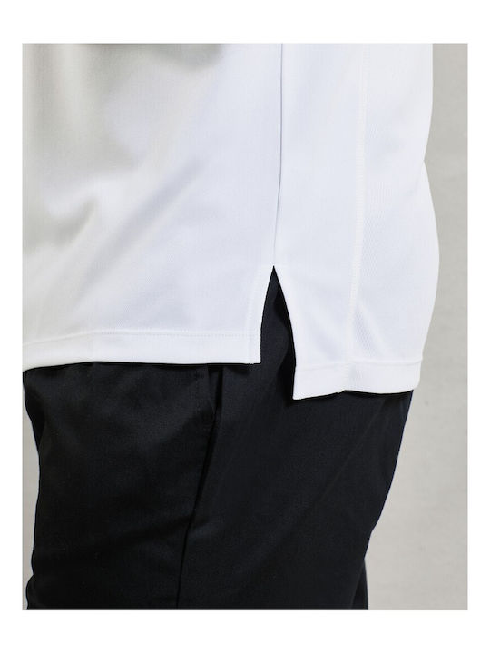 Premier Ανδρικό Διαφημιστικό T-shirt Κοντομάνικο White