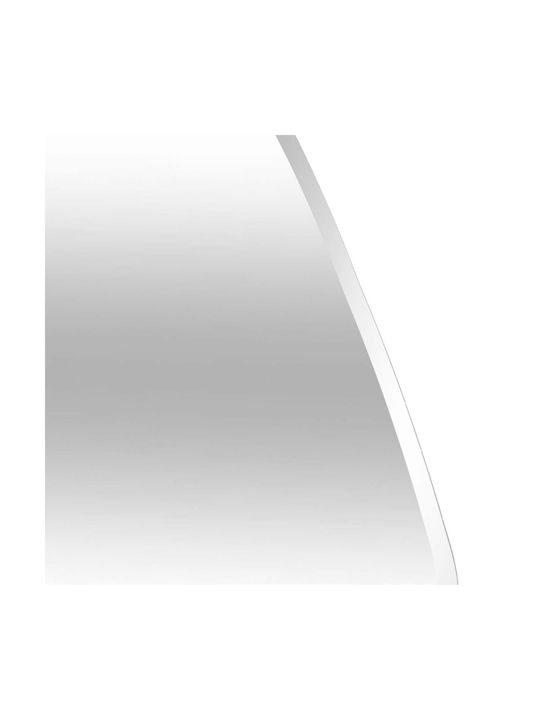 Atmosphera Като Огледало за Стена с Сребрист Металик Рамка 50x68см 1бр