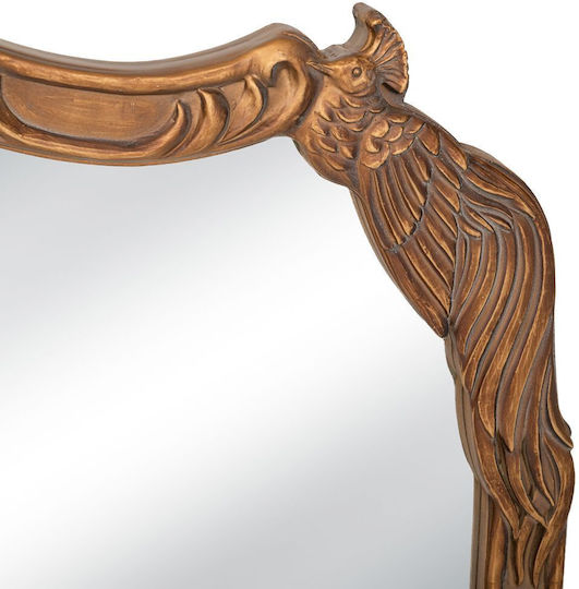 Iliadis Antique Wall Mirror Τοξωτός Χρυσός 88x102cm