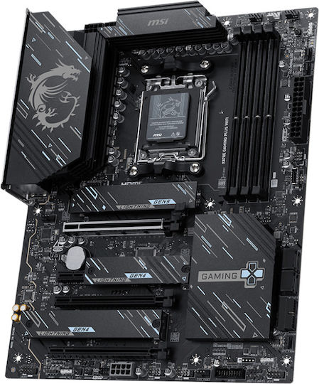 MSI MPG X870E Gaming Plus WIFI Motherboard ATX με AMD AM5 Socket 7E70-001R