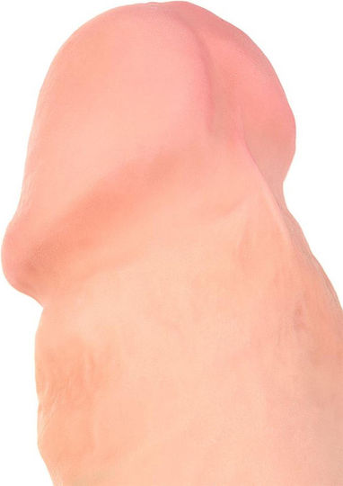 Realistic Vibrator with Remote Control 15cm Flesh