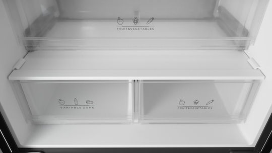 Teka Ψυγείο Ντουλάπα 516lt NoFrost Υ189.8xΠ83.3xΒ65.3εκ. Μαύρο RFD 77825 GBK