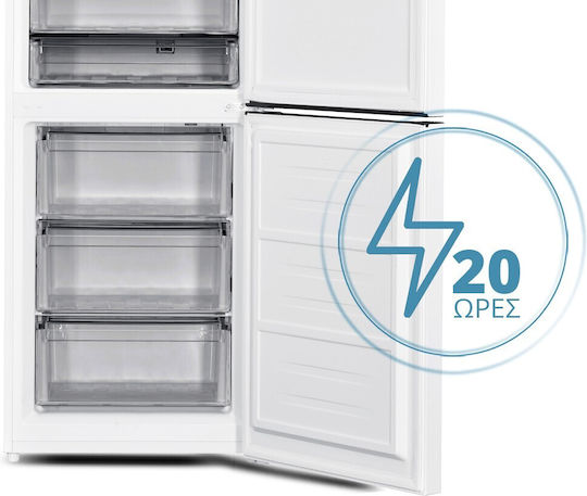 Philco Fridge-Freezer 323lt Total NoFrost H185xW60xD68.5cm White PCF 360WE