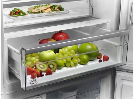 AEG Kühl-Gefrierkombination 481Es NoFrost H192xB70xT71.2cm. Inox ORC6M481EX