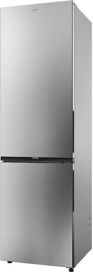 Candy 409лт NoFrost В205xШ59.5xД66.7см. Inox CNCQ2T620EX