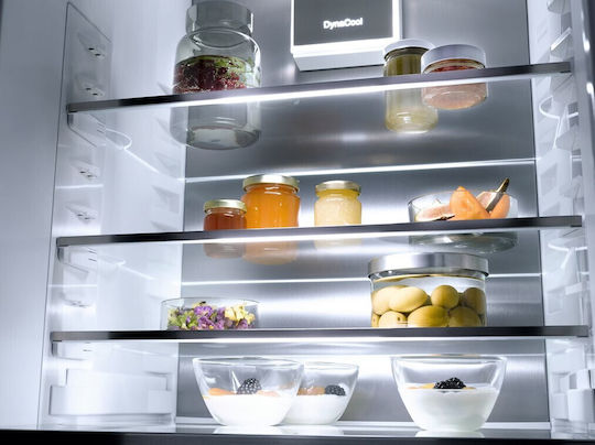 Miele Ψυγειοκαταψύκτης 255lt NoFrost Υ177xΠ55.9xΒ54.6εκ. Λευκός KFN 7785 C
