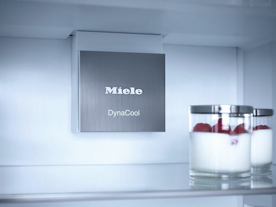 Miele Εντοιχιζόμενος Ψυγειοκαταψύκτης 253lt NoFrost Υ177xΠ54.1xΒ54.5εκ. Λευκός KFN 7733 E