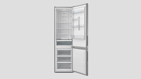 Inventor Ψυγειοκαταψύκτης 330lt Total NoFrost Υ201xΠ59.5xΒ63.5εκ. Inox PSM20060IN