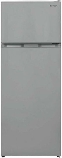 Sharp Ψυγείο Δίπορτο 213lt Υ144xΠ54xΒ57εκ. Inox SJ-FTB01ITXSE
