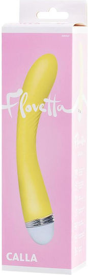 Klassisch Vibrator 22cm Gelb