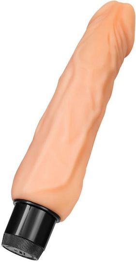 Klassisch Vibrator 17.5cm Fleisch