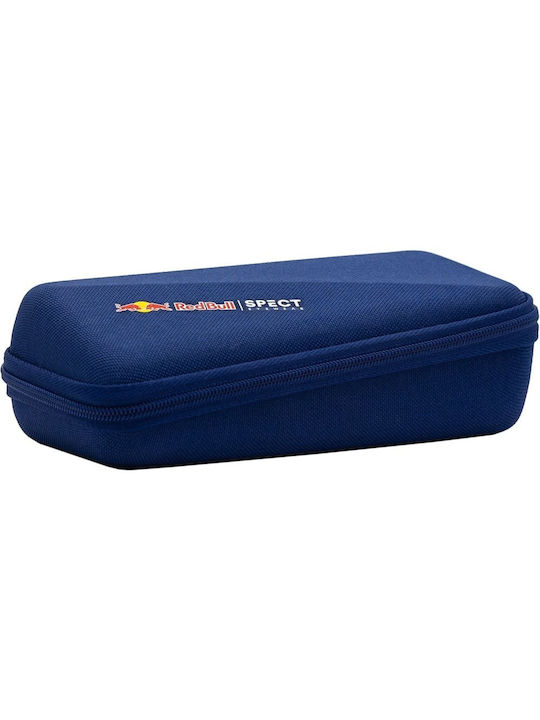 Red Bull Spect Unisex Sunglasses with Green Frame and Green Mirror Lens