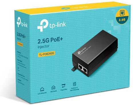 TP-LINK TL-POE260S v2 PoE+ Injector