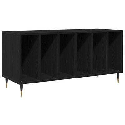 vidaXL Records Hi-Fi Furniture Black 38x100x48cm