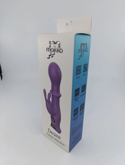 Mokko Toys Mini Δονητής Rabbit 5cm Μωβ