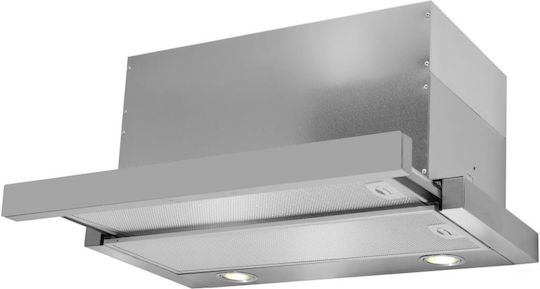 Turbo Plus Плъзгащ се аспиратор 60см Inox
