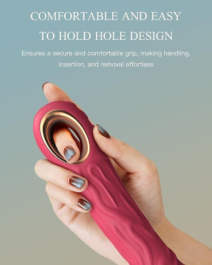 SMD Smd Jumper-o Realistic Vibrator Dildo 22.1cm Realistic Vibrator Rose