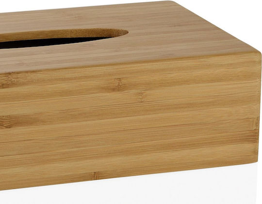 Andrea House Suport pentru șervețele Lemn Maro 26x14x7cm BA25086