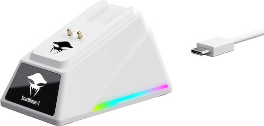 Havit StarBlaze-1 Ασύρματο Gaming Ποντίκι 26000 DPI Λευκό
