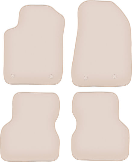 Premium Beige Fußmatten Alfa Romeo Giulietta Hatchback 2010-2020