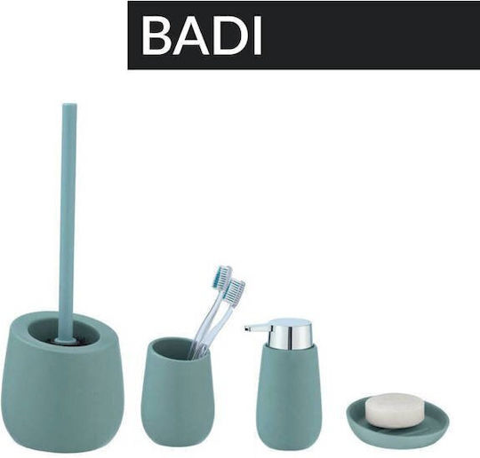 Wenko Badi Spender Keramik Blau 320ml
