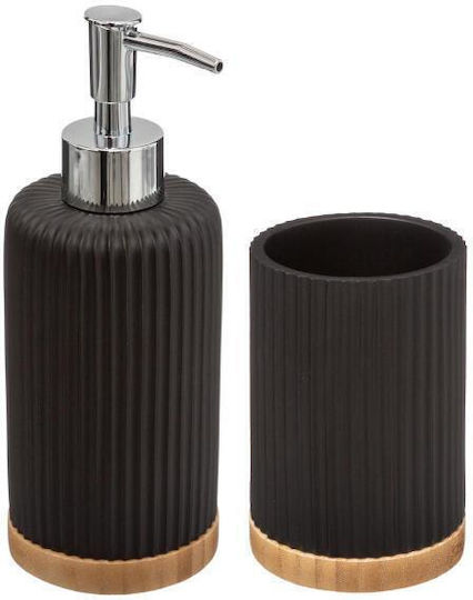 PanOikos Dispenser από Bamboo Μαύρο