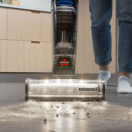 Bissell Crosswave Презареждаща Вертикална Прахосмукачка Черна