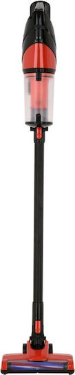 Lund 67120 Επαναφορτιζόμενη Σκούπα 2 σε 1 Stick & Χειρός 22.2V Κόκκινη