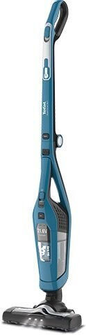 Tefal Dual Force 2 In 1 Επαναφορτιζόμενη Σκούπα 2 σε 1 Stick & Χειρός 21.6V Μπλε