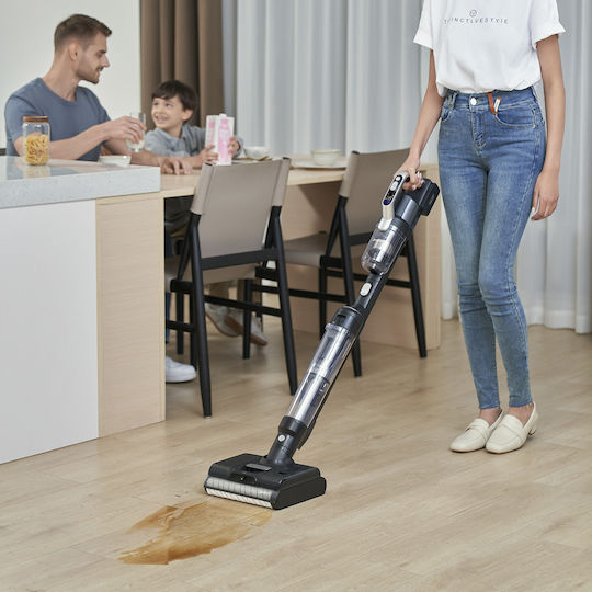 Jimmy PW11 Επαναφορτιζόμενη Σκούπα 2 σε 1 Stick & Χειρός Μαύρη