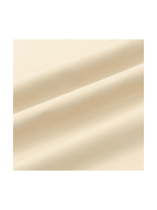 Neuer Ecru-Kissenbezug 50/70 100% Baumwolle Ranforce Ecru