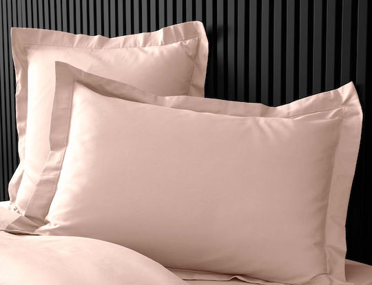 Douceur d'Intérieur Percaline Pillowcase Oxford Pink 50x70cm.