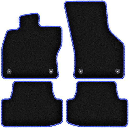 Carlux-blue Car Mats Seat Arona Crossover 2017