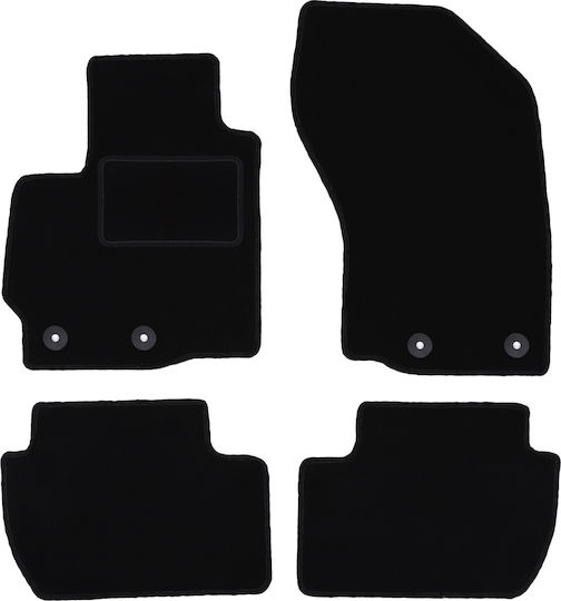 Velour Mats Set Citroen C-crosser Crossover 2007-2012