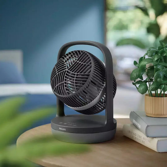 Philips Series 3000 Επιτραπέζιος Ανεμιστήρας 130W Μαύρος
