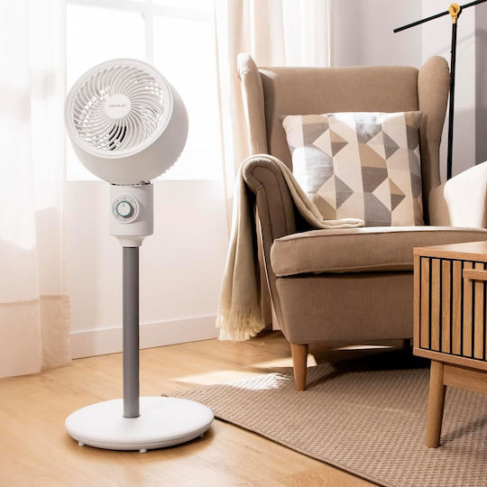 Cecotec EnergySilence 900 Ανεμιστήρας Ορθοστάτης 35W Διαμέτρου 23cm Λευκός