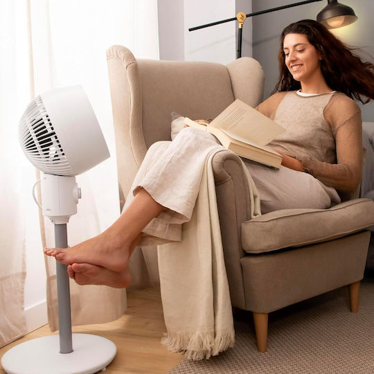 Cecotec EnergySilence 900 Ανεμιστήρας Ορθοστάτης 35W Διαμέτρου 23cm Λευκός
